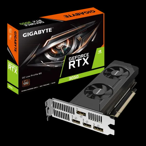GIGABYTE GeForce RTX 3050 OC Low Profile 6G GDDR6 Graphics Card