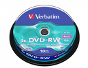 Re-recordable Disk DVD Verbatim With Single Box