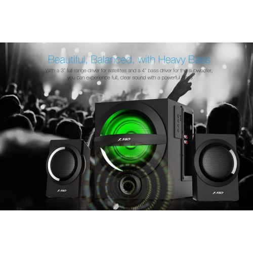 F&amp;D A140X 2.1 Channel Multimedia Bluetooth Speaker