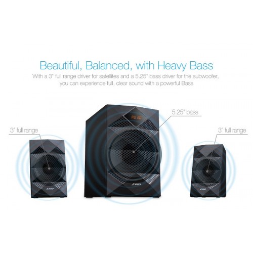 F&amp;D A180X Multimedia Bluetooth 2:1 Speaker
