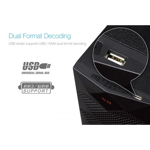 F&amp;D A180X Multimedia Bluetooth 2:1 Speaker