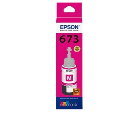 EPSON 673 Ink 100% Original Magenta