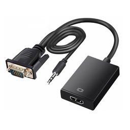[VGA To HDMI Converter] VGA To HDMI Converter With Audio Cable